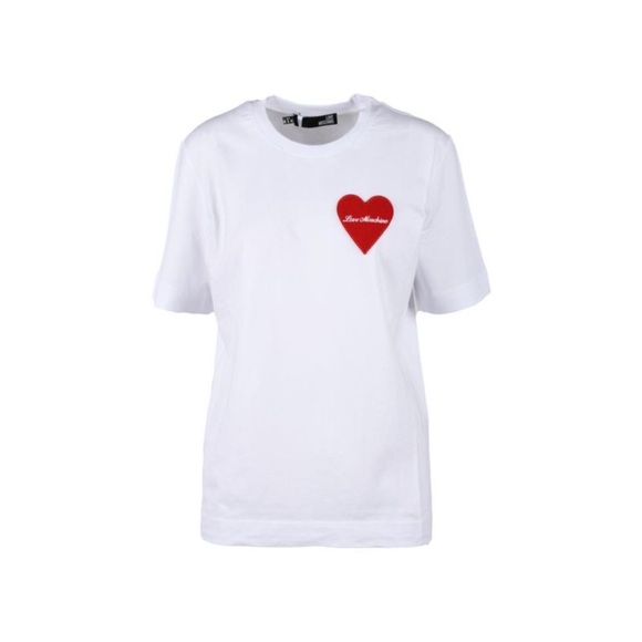 Love Moschino Women\'s white T-shirt